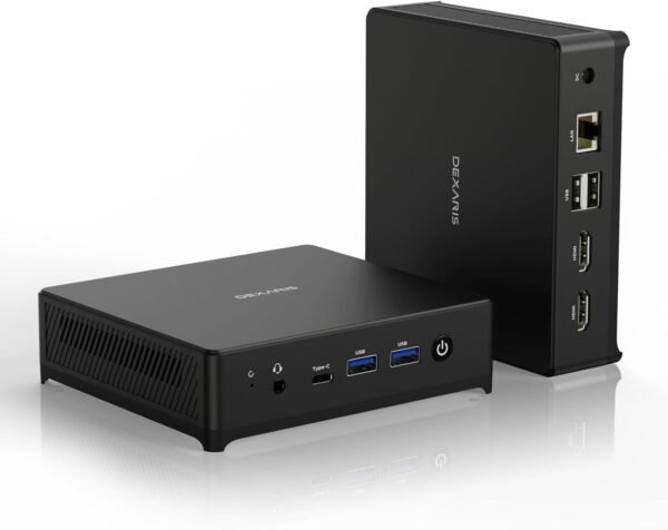 N100 Mini PC. 16GB RAM 512GB M.2 SSD Mini Computers. Intel 12th Gen Alder Lake N100 (3.4GHz) Micro PC. Gigabit Ethernet. 4K Dual Display. WiFi. BT. VESA/Home/Business Small pc