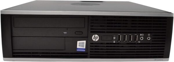 HP Elite Desktop PC Computer | Intel Quad-Core i5 | 8GB Ram | 1TB HDD | 24 Inch LCD Monitor (1080p HDMI). RGB Keyboard + Mouse | Desk Speakers | WiFi + Bluetooth | Windows 10 (Renewed)：圖片 9