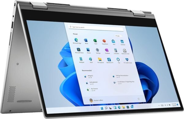 DELL [Windows 11 Home] 2021 Inspiron 5000 2 in 1 Laptop. 14 Touchscreen. Intel Core i3-1115G4 Processor. 12GB RAM. 1TB PCIe SSD. Remote for Work. Webcam. Wi-Fi 6. HDMI. Type-C. Backlit KB：圖片 5